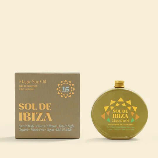 SOL DE IBIZA face and body milk with SPF 15, 30 ml