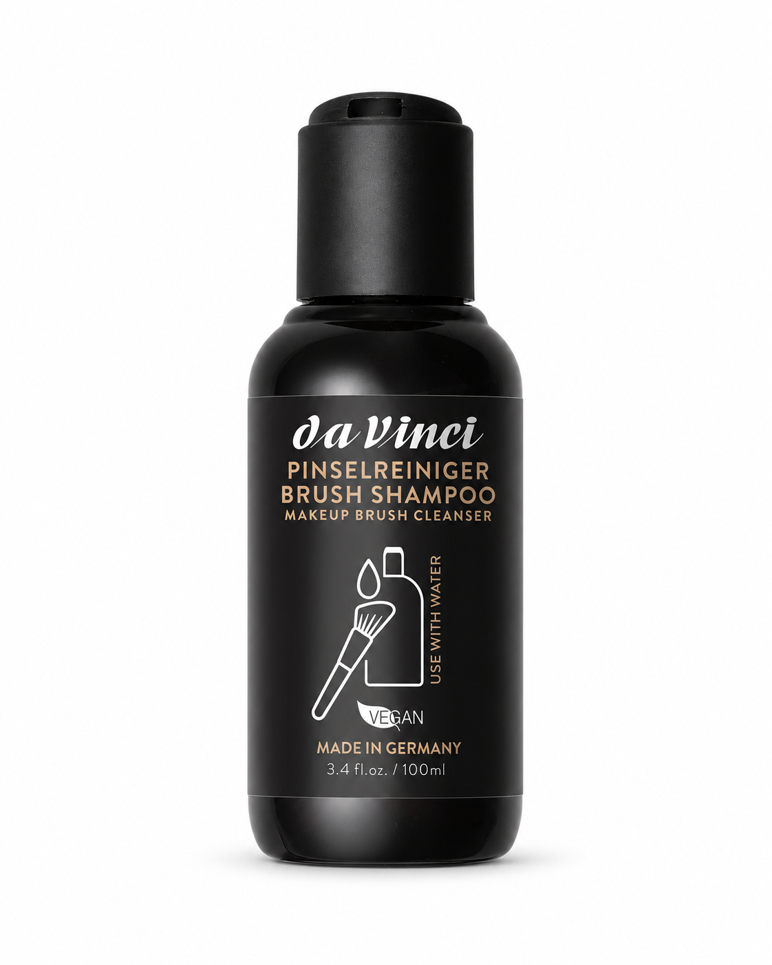 DA VINCI makiažo šepetėlių šampūnas 4836, 100 ml
