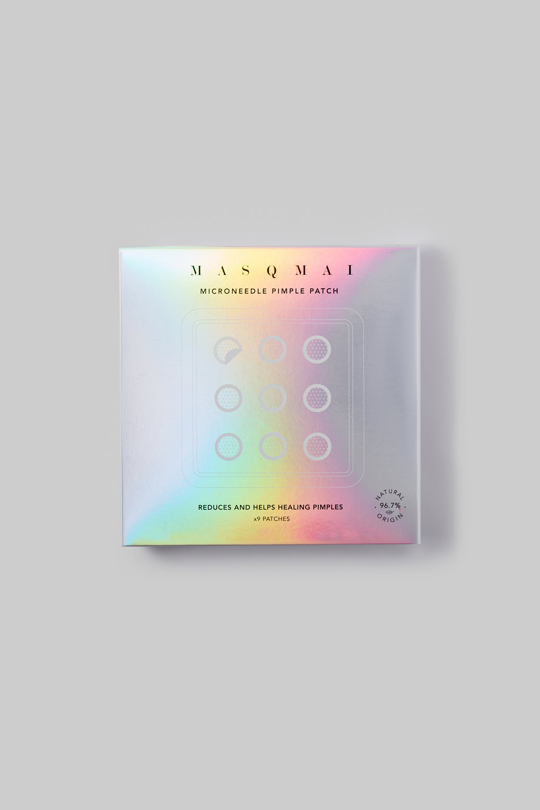 MASQMAI topical patches for problem skin "Microneedle Pimple Patch", 9 pcs.