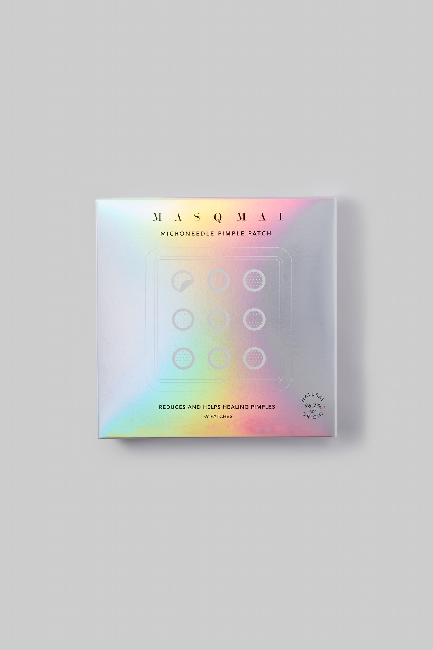 MASQMAI topical patches for problem skin "Microneedle Pimple Patch", 9 pcs.