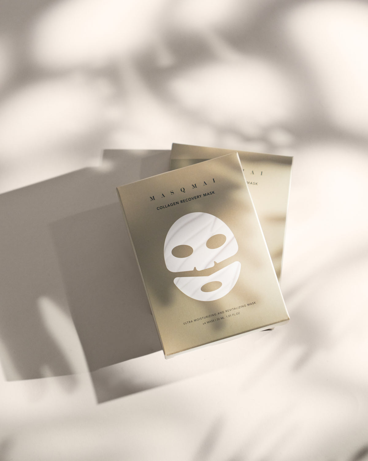 MASQMAI drėkinanti kaukė "Collagen Recovery Mask", 4 vnt.