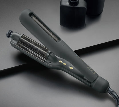 DIVA PRO STYLING plaukų formavimo žnyplės "Precious Metals Gold Dust"