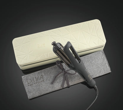 DIVA PRO STYLING plaukų formavimo žnyplės "Precious Metals Gold Dust"