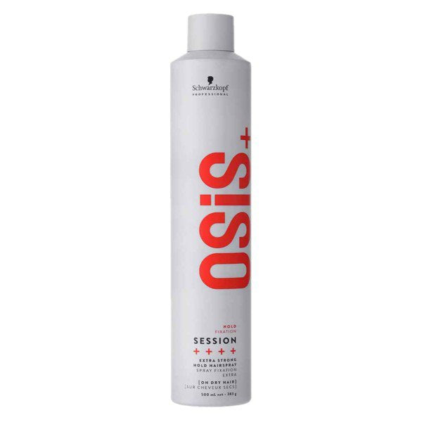 SCHWARZKOPF OSIS+ itin stiprios fiksacijos plaukų lakas „Session", 500 ml
