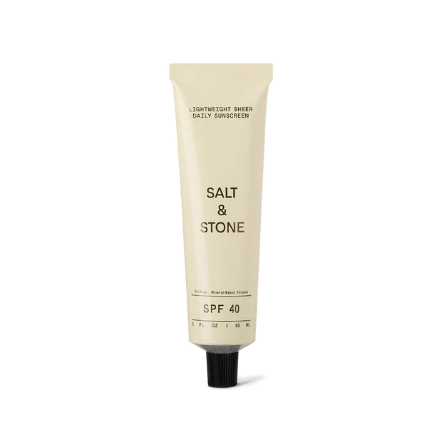 SALT & STONE lengvos tekstūros kasdieninis SPF 40 kremas, 60 ml