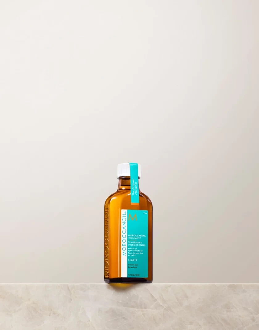 MOROCCANOIL plaukų aliejus ploniems ar šviesintiems plaukams „Treatment Light“, 50 ml