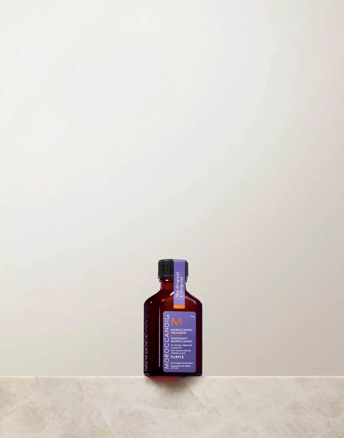 MOROCCANOIL Argano aliejukas šviesiems, šviesintiems ir žiliems plaukams "Treatment Purple"