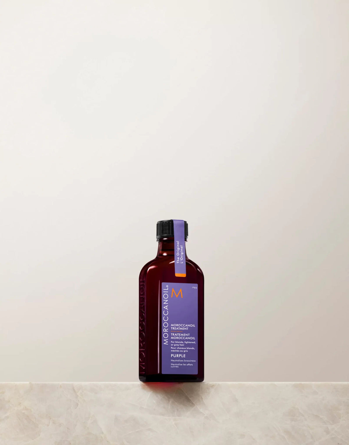 MOROCCANOIL Argano aliejukas šviesiems, šviesintiems ir žiliems plaukams "Treatment Purple"