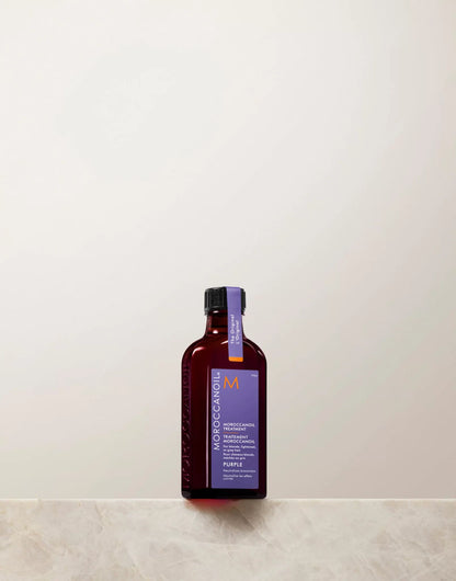 MOROCCANOIL Argano aliejukas šviesiems, šviesintiems ir žiliems plaukams "Treatment Purple"