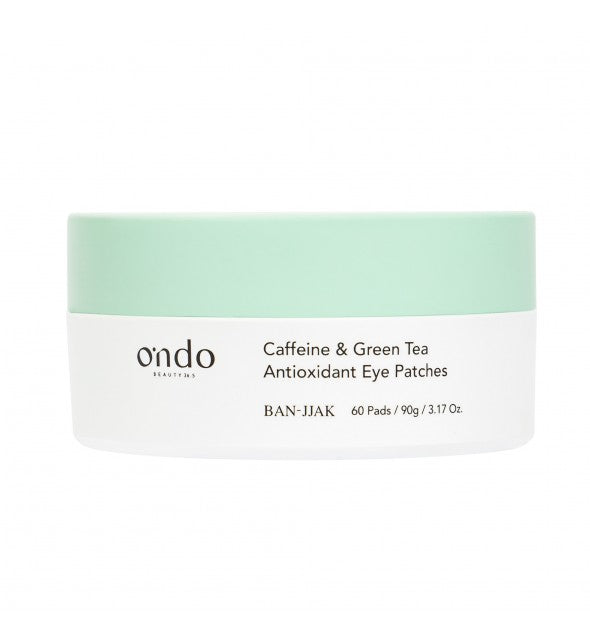 ONDO eye pads with antioxidants "Caffeine & Green Tea" (60 pcs), 90 g