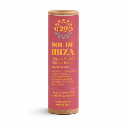 SOL DE IBIZA apsauginis lūpų balzamas su spalva ir SPF 20, 7 g