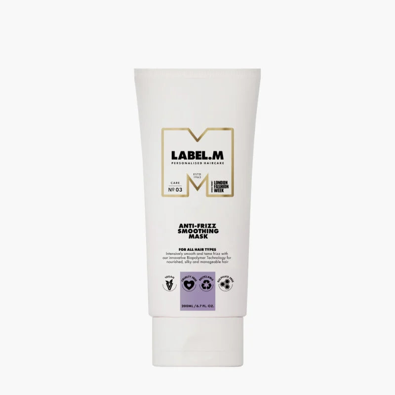 LABEL.M glotninanti plaukų kaukė „Anti-Frizz Smoothing Mask“, 200 ml