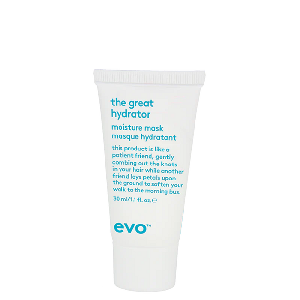 EVO drėkinamoji plaukų kaukė „The Great Hydrator“, 30 ml