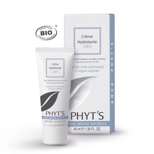 PHYT'S drėkinantis veido kremas "Creme hydratante 24H", 40 ml