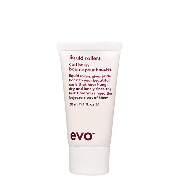 EVO balzamas garbanotiems plaukams „Liquid Rollers“, 30 ml