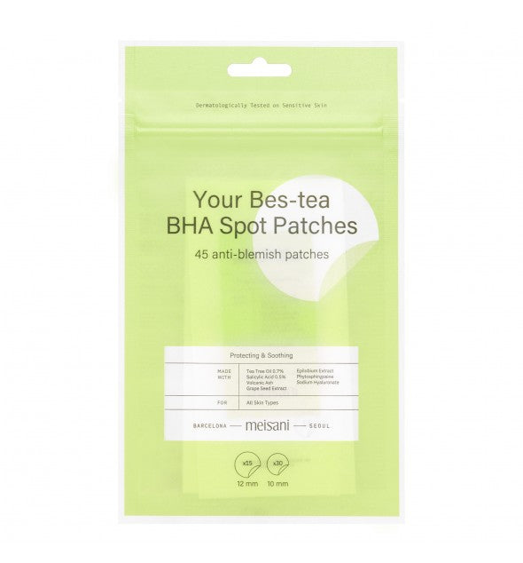 MEISANI pleistrai spuogeliams "Your Best-Tea BHA Spot Patches", 45 vnt
