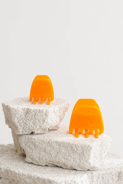 AMITIE hair clip &quot;Mila&quot; - mango crisp