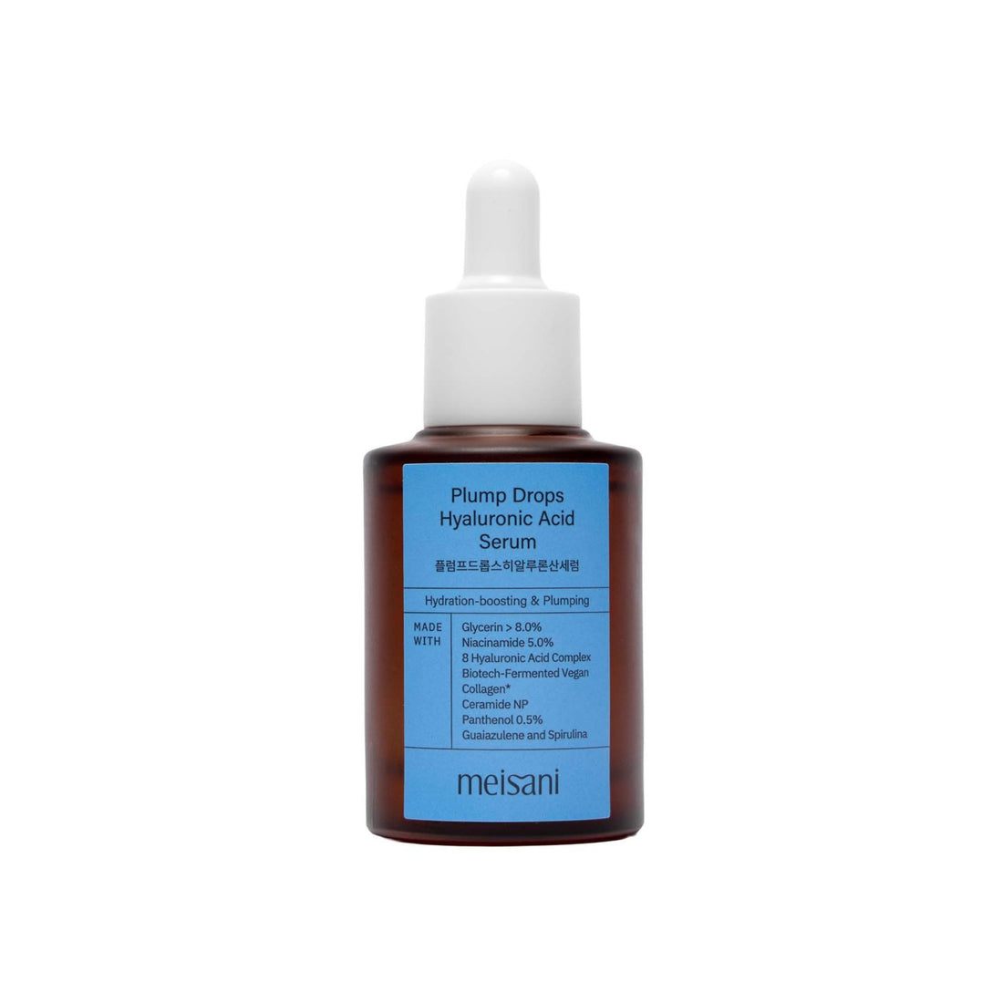 MEISANI Plump Drops Hyaluronic Acid Serum, 30 ml