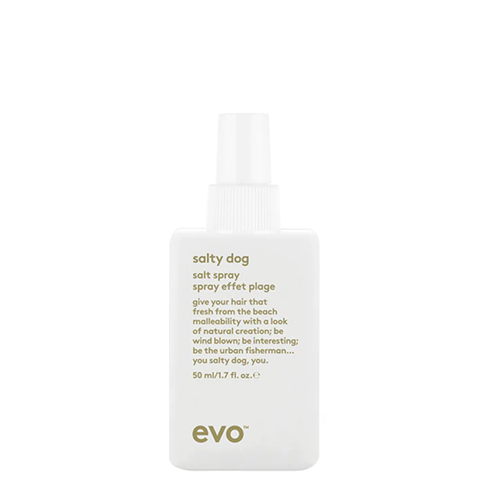 EVO paplūdimio plaukų tekstūros purškiklis „Salty Dog“, 50 ml