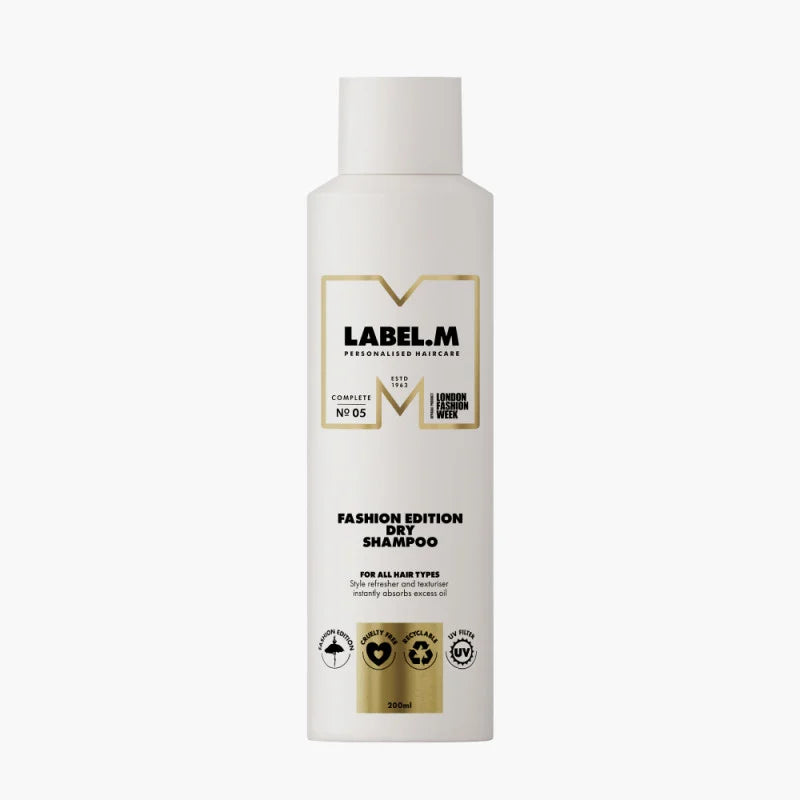 LABEL.M sausas plaukų šampūnas „Fashion Edition Dry Shampoo“, 200 ml