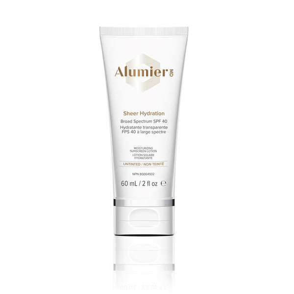 ALUMIER kremas su apsauga nuo saulės „Sheer Hydration Broad Spectrum SPF 40“, 60 ml