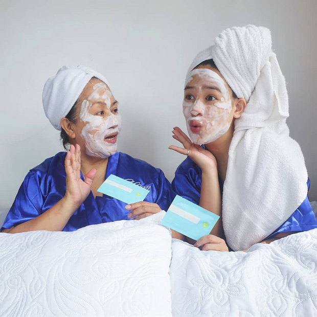 Ling Sparkling Instant DIY O2 Facial Kit rinkinys 10 vnt.