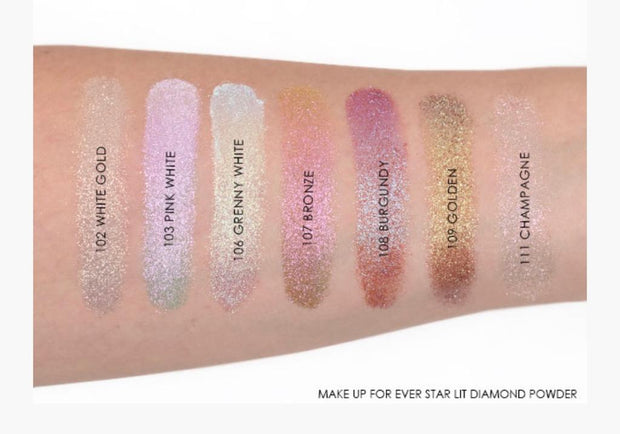 Make Up For Ever glitter eyeshadow Star Lit Diamond Powder