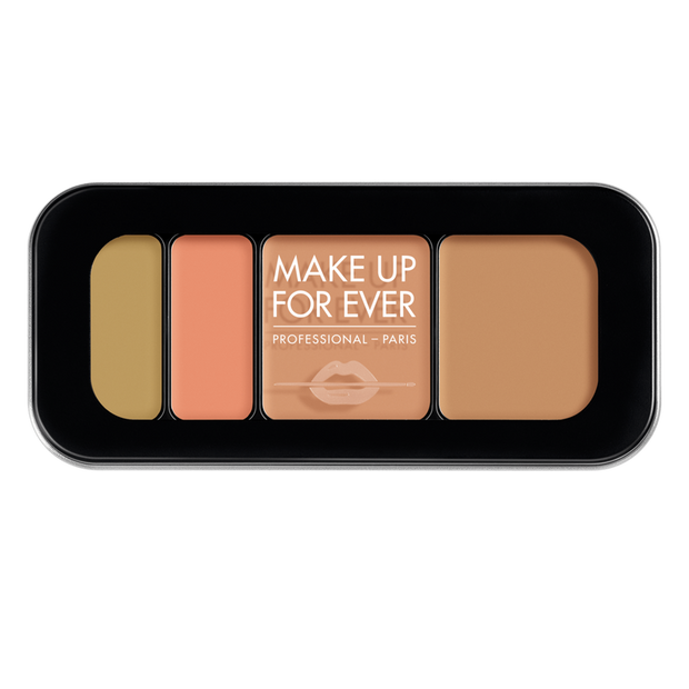 MAKE UP FOR EVER ULTRA HD UNDERPAINTING COLOR CORRECTING PALETTE maskavimo paletė, 6.6 G