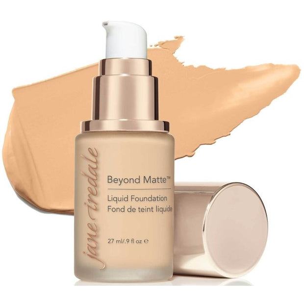 Jane Iredale Beyond Matte Liquid Foundation - matifikuojantis skystas mineralinis makiažo pagrindas,