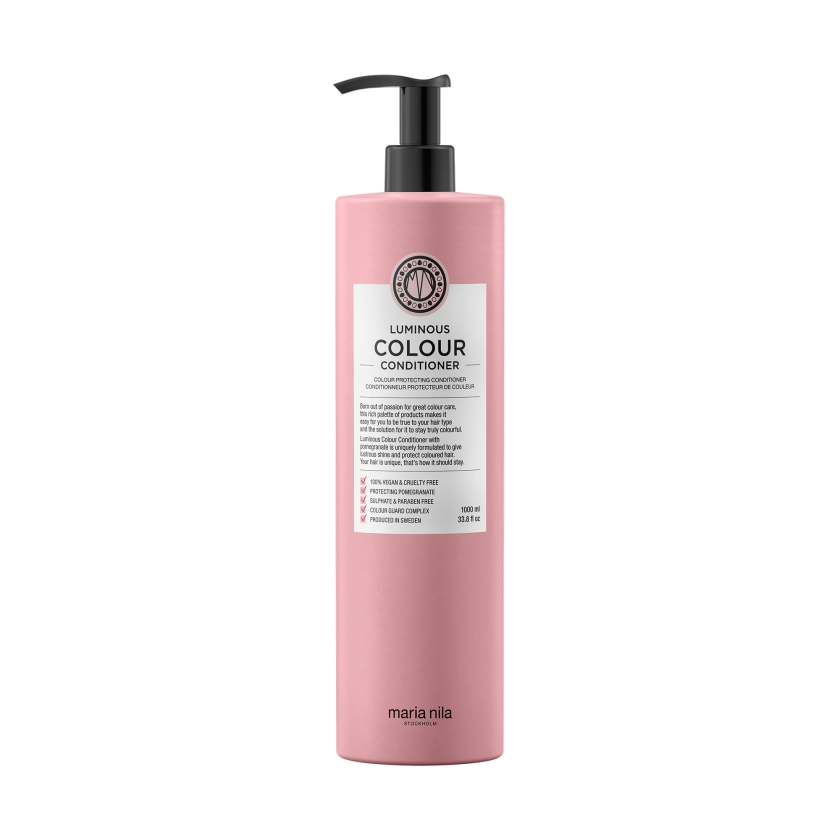 MARIA NILA spindesio suteikiantis dažytų plaukų kondicionierius "Luminous Colour", 1000 ml