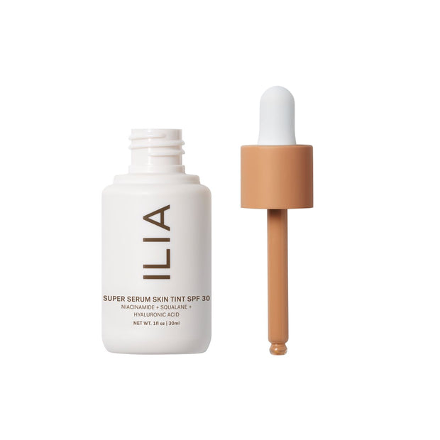 ILIA "SUPER SKIN" makiažo pagrindas–serumas su atspalviu ir SPF30 apsauga, 30 ml.