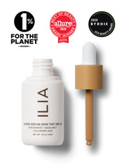 ILIA "SUPER SKIN" makiažo pagrindas–serumas su atspalviu ir SPF30 apsauga, 30 ml.