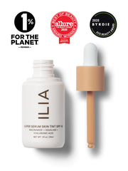ILIA "SUPER SKIN" makiažo pagrindas–serumas su atspalviu ir SPF30 apsauga, 30 ml.