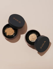 INIKA biri mineralinė pudra su apsauga nuo saulės (SPF25) 8g.
