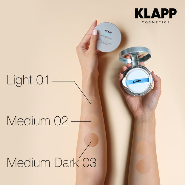 KLAPP CUSHION foundation with hyaluron 15g.