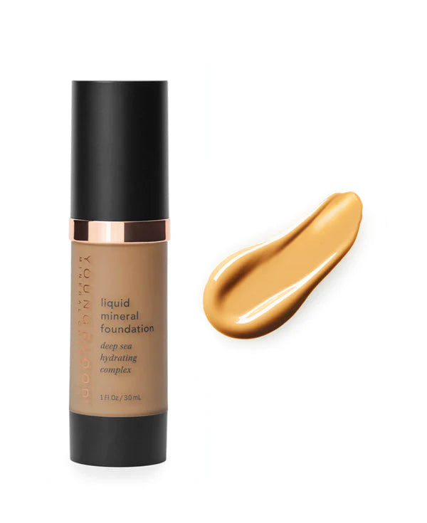 YOUNGBLOOD skystas mineralinis makiažo pagrindas “Liquid Mineral Foundation”, 30 ml