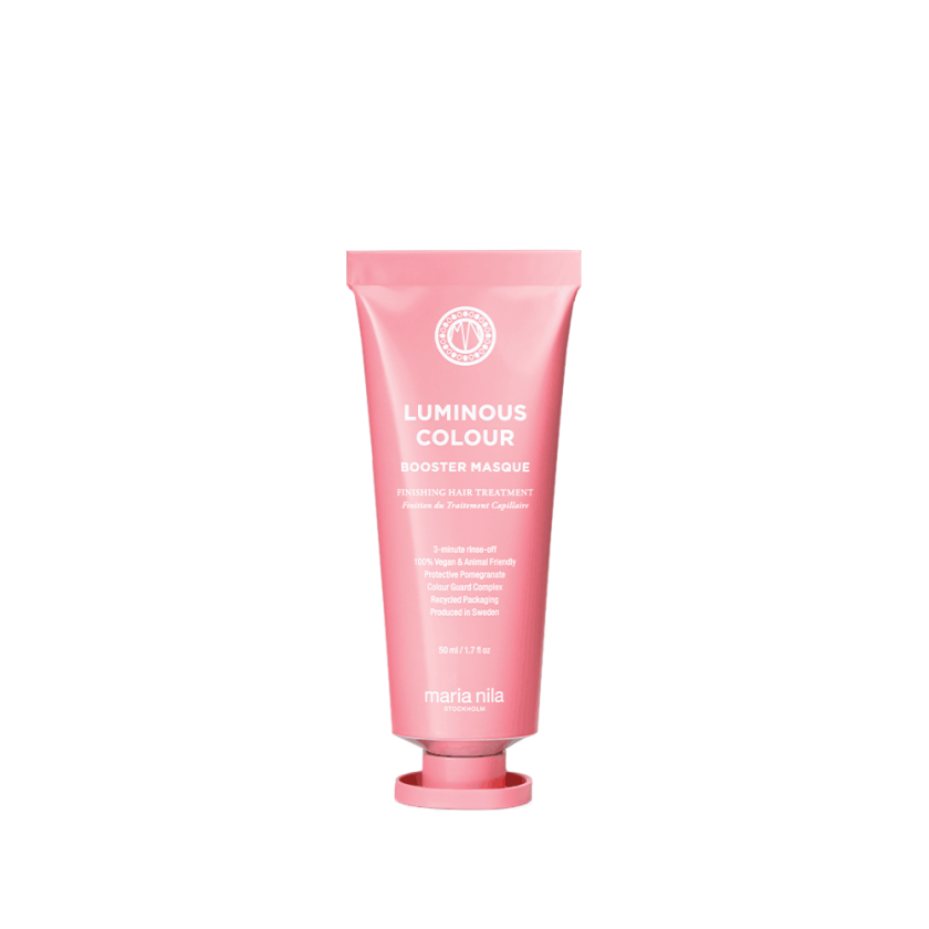 MARIA NILA spalvą apsauganti greito poveikio kaukė – "Luminous Colour Booster Masque", 50 ml