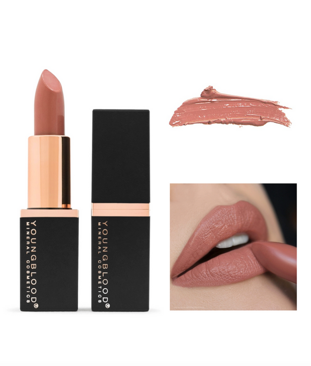 YOUNGBLOOD creamy mineral lipstick, 4 g.