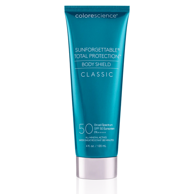 COLORESCIENCE mineralinė apsauga nuo saulės kūnui - tinka vaikams (SPF50), 120ml.