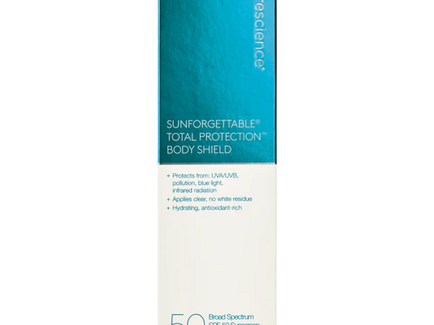 COLORESCIENCE mineralinė apsauga nuo saulės kūnui - tinka vaikams (SPF50), 120ml.