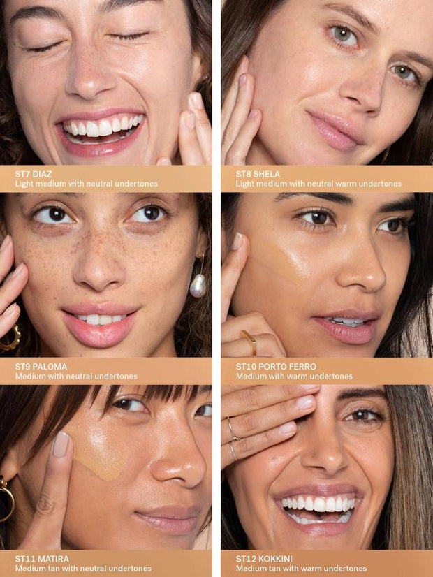 ILIA "SUPER SKIN" makiažo pagrindas–serumas su atspalviu ir SPF30 apsauga, 30 ml.