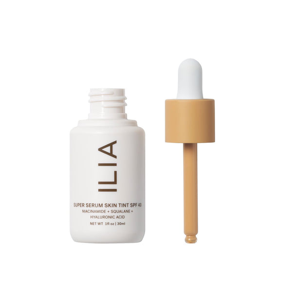 ILIA "SUPER SKIN" makiažo pagrindas–serumas su atspalviu ir SPF30 apsauga, 30 ml.