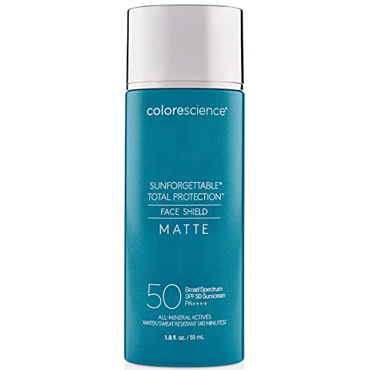 COLORESCIENCE SUNFORGETTABLE® mineral sunscreen with shade MATTE SPF 50, 55 ml