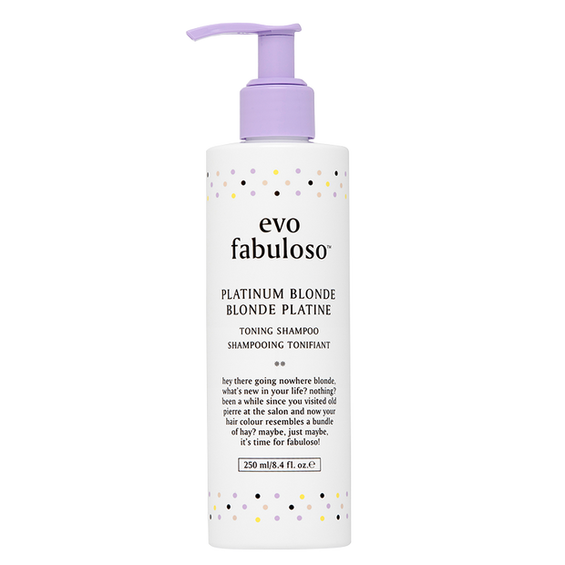 EVO fabuloso platinum blonde tonavimo šampūnas