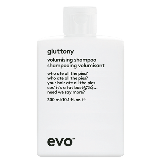 EVO gluttony apimties suteikiantis šampūnas, 300 ML