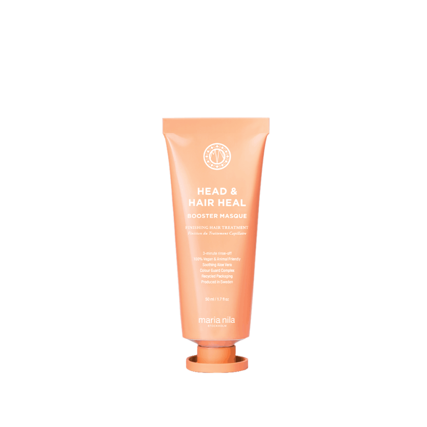 MARIA NILA maitinanti plaukus greito poveikio kaukė – "Head & Hair Heal Booster Masque", 50 ml
