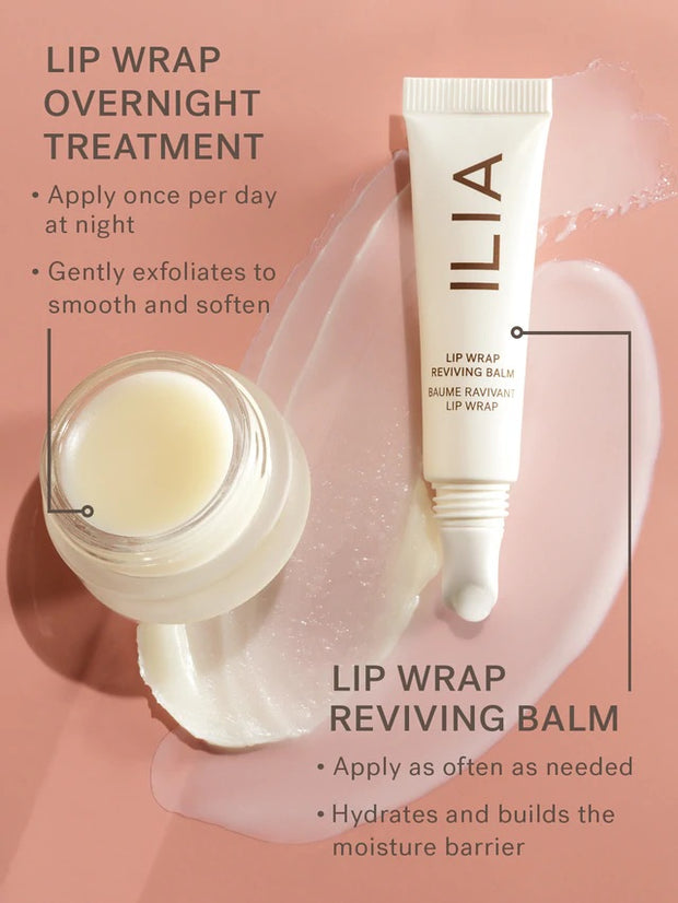 ILIA lip balm "LIP WRAP REVIVING", 7ml.