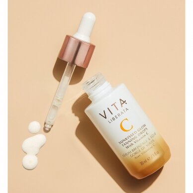 VITA LIBERATA Self-tanning serum with vitamin C and hyaluron 30ml