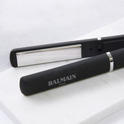 BALMAIN HAIR plaukų tiesinimo žnyplės / Professional Titanium Straightener Black